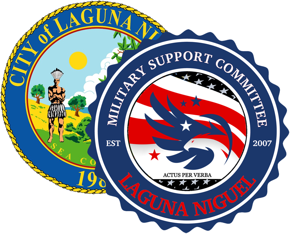 Laguna Niguel and Military Support Committee Logo 