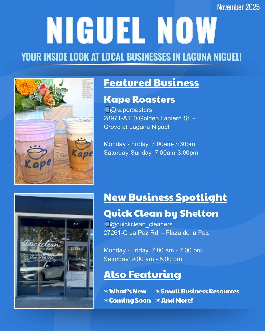 Newsletter Flyer - Highlight Reel-Nov. 2025